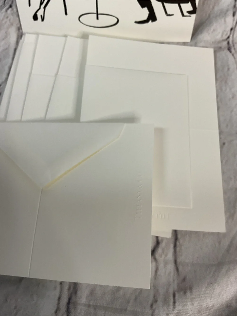 🌟🌟 Tiffany & Co. White Note Cards